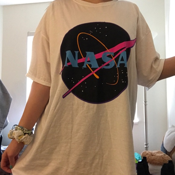 Nasa Tops - Oversized NASA Tee